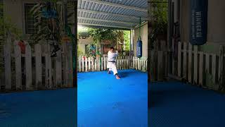 Sansai Kata Karate 3 🥰🥋🥰 Quang Hải Karate 🥋 quanghaikarate karate katakarate [upl. by Somisareg245]