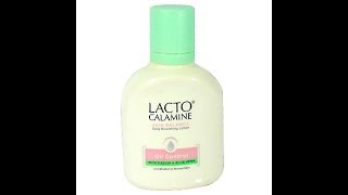 Lacto calamine review for oily skin  for skin caring  in Hindi [upl. by Ellener]