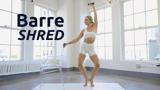 30 Min Full Body Wedding Shred Barre Workout No Equipment [upl. by Salohci]