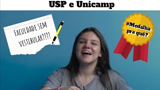 USP e Unicamp  Medalha pra quê [upl. by Hubert]