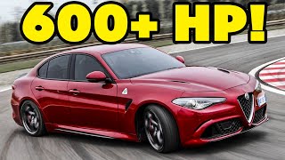 How To Make a 600HP Alfa Romeo Giulia Quadrifoglio DownpipeExhaustTune SOUNDS MEAN [upl. by Stephana]