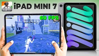 iPad mini 7 BGMI Test Review After 20 Days with FPS 🔥 [upl. by Margetts508]