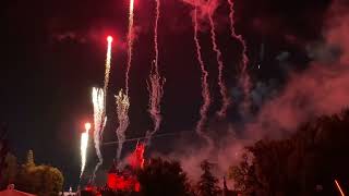 Star Wars Celebrate The Nite Fireworks  Disneyland After Dark Star Wars Nite  Disneyland Park [upl. by Atekal710]