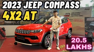 2023 jeep compass 4X2 Automatic Diesel Price 205 Lakhs  Review [upl. by Mapel]