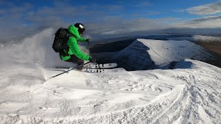 Incredible days skiing in the Brecon Beacons [upl. by Cocks]