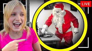 6 YouTubers Who Caught SANTA CLAUS ON CAMERA Ninja Kidz TV Payton Delu Ashton [upl. by Nakah91]