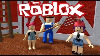 Roblox  Escape The EVIL FARMER With NettyPlays  Amy Lee33 [upl. by Ayar]