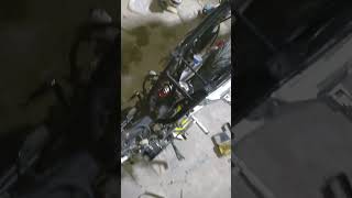 Monoshock Conversion Marvel 125 monoshock conversion marvel125 shortvideo shorts motorcycle [upl. by Enaxor]