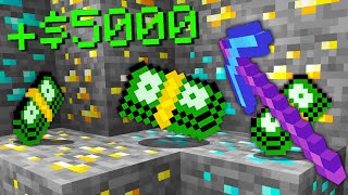 Minecraft But Ores Drop Money [upl. by Ainyt]