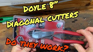 Doyle 8” Diagonal Cutters Review Harbor Freight [upl. by Ael]