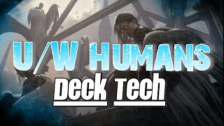 Mtg Deck Tech UW Humans in Shadows Over Innistrad Standard [upl. by Ahsilra825]