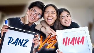 Who Knows Me BETTER Ranz vs Niana [upl. by Morgan]