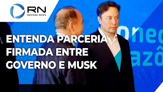 Entenda parceria firmada entre governo e Elon Musk [upl. by Brookhouse762]