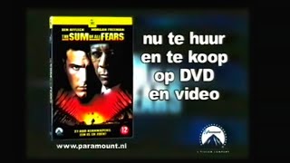 The Sum Of All Fears 2002  NL videoDVD trailer [upl. by Bain]