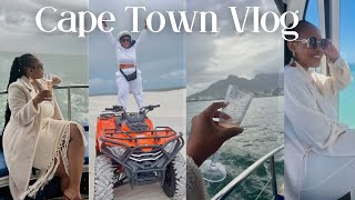 Travel Vlog Champagne Cruise Quad Biking at the Dunes Cape Wheel and more [upl. by Morice30]