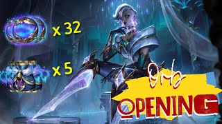 Winterblessed 2023 Orb Opening  Skins rerolling  League of Legends [upl. by Hsenid]