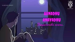 yasawi song by karthik edits [upl. by Anoel]