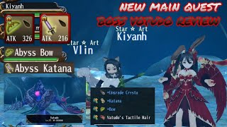 toram online  new main quest MQ boss vatudo review new bow amp katana  yusagi [upl. by Susejedairam476]