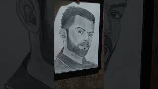 Virat Kohli viral sketch 🔥art [upl. by Nohsid72]