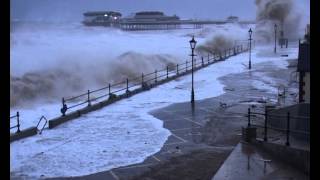 Tidal Surge at Cromer [upl. by Ahsikam]