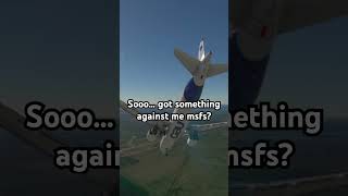 So Microsoft flight simulator did you forget to tell me something short Funny MSFS Fyp Viral [upl. by Janeczka]