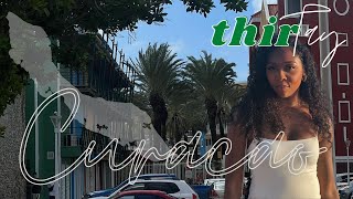 BIRTHDAY TRIP TO CURACAO  travel vlog the power went out I turned 30 best vacation destination [upl. by Sarad]