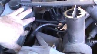 1987 Ford F150 I6 Rocker Cover Oil Leak Bolt Fix [upl. by Daisey262]