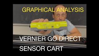 Using Verniers Graphical Analysis with Go Direct Sensor Cart [upl. by Riobard]