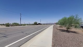 Quartzsite Arizona in the summer [upl. by Danit]