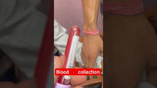 Blood 🩸 collection bloodcollection trending shorts ytshorts SMpharmacy plz subscribe [upl. by Henning]