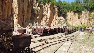 Feldbahn Dossenheim 600 mm  Steinbruch Leferenz 2022 [upl. by Laforge10]