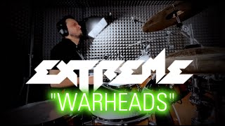 EXTREME  Warheads  Drum Cover by Alessandro Cafagna [upl. by Ian613]