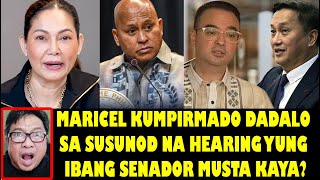 MARICEL SORIANO KUMPIRMADO DADALO MGA SENADOR MAY DADALO KAYA MAYOR AT VICE NAGSUNTUKAN [upl. by Carrington]