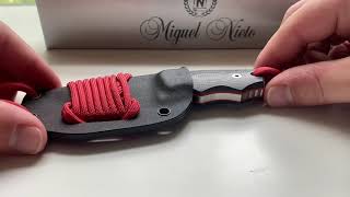 Chaman Micra Neck Knife Review  Miguel Nieto knives Spain [upl. by Ida]