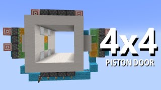 My First 4x4 Piston Door Tutorial [upl. by Kwei]