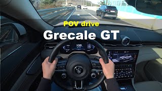 2024 Maserati Grecale GT POV drive [upl. by Neyr]