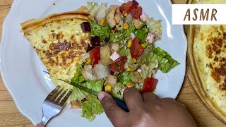 ASMR  Recette Quiche au thon et sa salade composée [upl. by Hplodnar935]