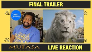 Mufasa The Lion King  Official Final Trailer  Reaction D23 Expo Brazil [upl. by Krauss]