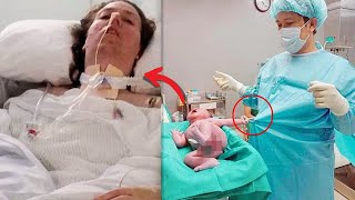 Neonato IMPEDISCE medico di uscire dalla sala parto Guardando la madre NON crede a ciò che vede [upl. by Haldes]