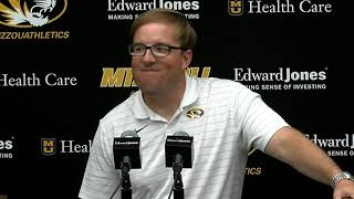 Full news conference with Mizzou football coach Eli Drinkwitz ahead of Boston College game [upl. by Acinorev590]