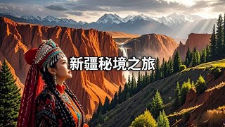 新疆秘境之旅，令人惊艳的努尔加大峡谷。仿佛置身异域星球【行走世界的北京老刘】 [upl. by Gujral370]