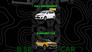 Part2 Car Segments Explained Hatchback Sedan SUV BSegment SUV newcar dreamcar carcaretips [upl. by Dreddy]