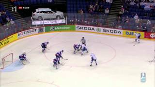 IIHF WC 2012 SVKFRA 54 23 HD [upl. by Emmye915]