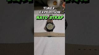 Timex Expedition  Replace leather strap with a nato band [upl. by Klina]