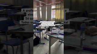 memes shorts Se não estudar reprova Vida de professora manda para seu amigo que quer matar aula [upl. by Raleigh]