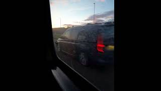 Near Portlethen onboard Stagecoach Enviro 300 27613 operating route X7 for Dundee [upl. by Yrrad621]