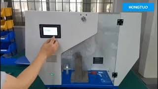 Operation video of charpy impact testercharpy pendulum impact testing machine [upl. by Oel]