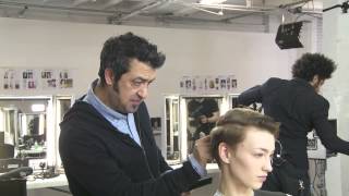 Learn to Cut an Undercut with Anthony Mascolo from TIGI [upl. by Myer350]