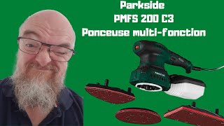 Parkside PMFS 200 C3 ponceuse multifonction [upl. by Tama]