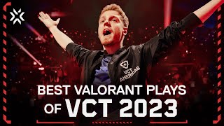 The Best 15 Plays Of VALORANT Champions Tour 2023 [upl. by Reagan]